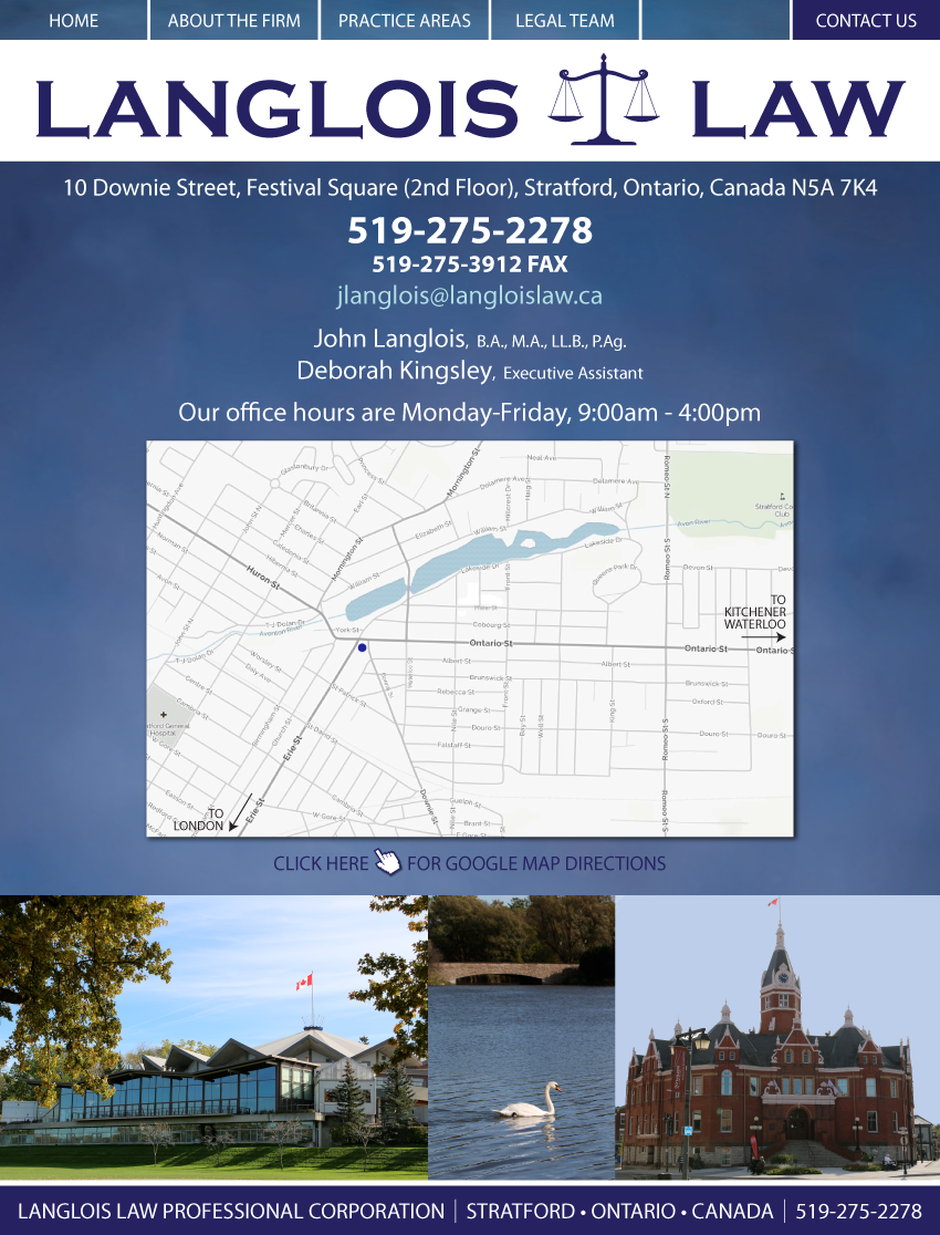 langlois law stratford personal injury lawyer 